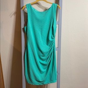 Teal Knit Dress